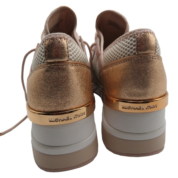 Michael Kors SCOUT Trainer Leather & Mesh Sneaker - Picture 5 of 7